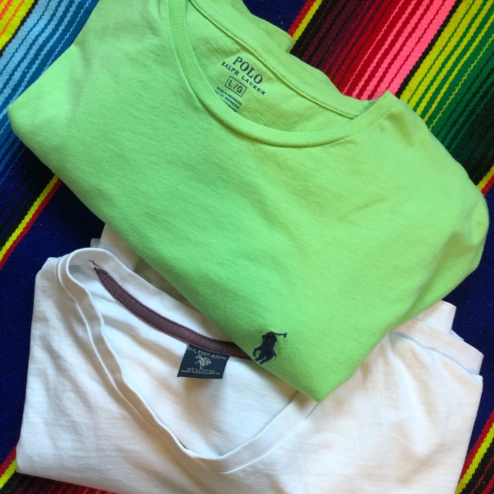 Men’s Polo t-shirts.